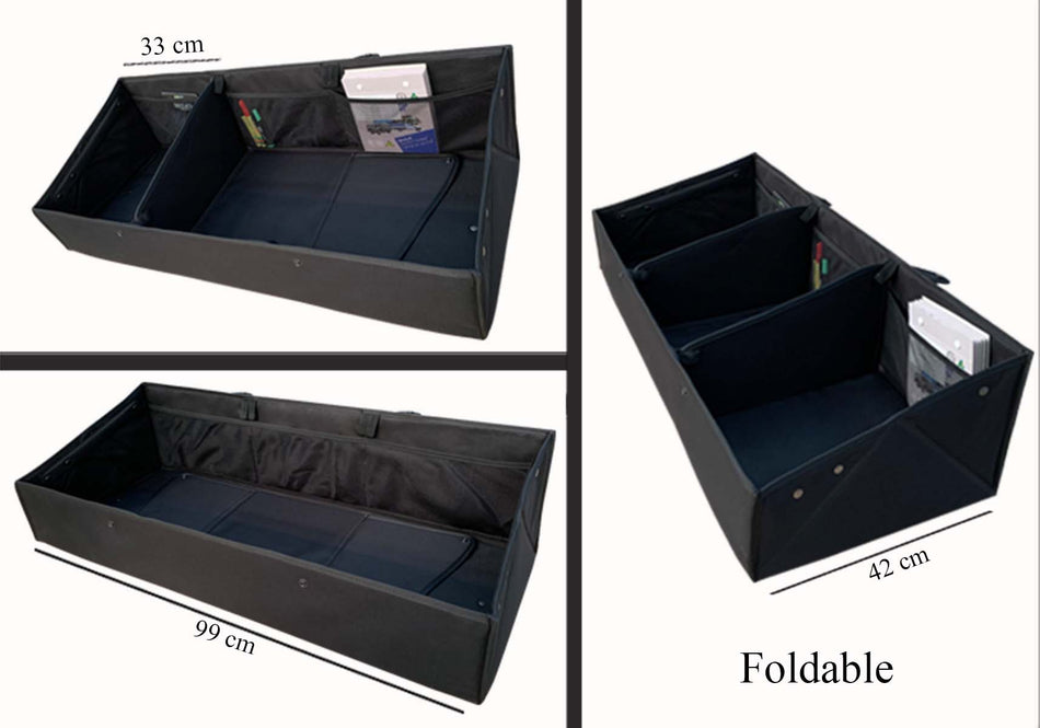 New Universal Boot Tidy Car Cargo Storage Organiser Box