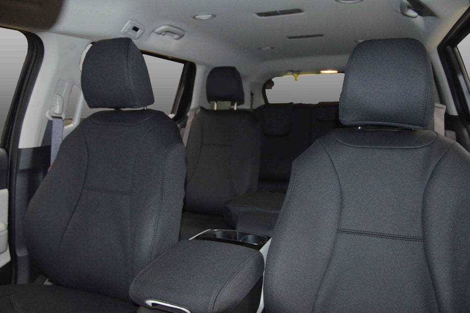Kia Carnival Seat Covers KA4 (2020-Now) - Third Row - Premium Neoprene