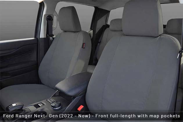 Ford Ranger Next-Gen (2022 - Now) - CANVAS Seat Covers