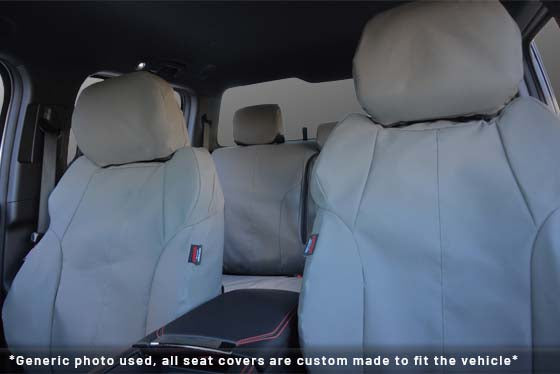 Front 2 Bucket Seat full-length map pockets & Rear (3 seat model only)($789)