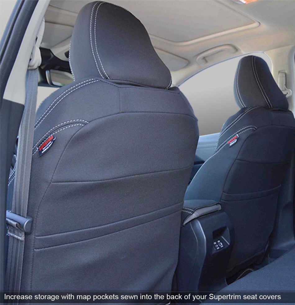 Mercedes-Benz Vito Wagon Seat Covers (2004-2014) - Front (Full-length map pockets) - Premium Neoprene