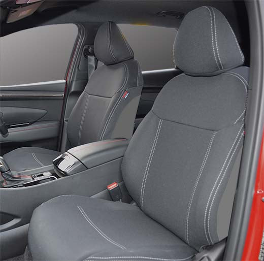 Hyundai Tucson Standard Front Seat Covers NX4 V.1,2,3 Series (2021-Now) - Premium Neoprene