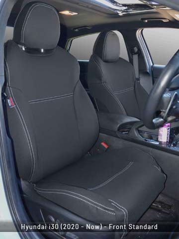 Hyundai i30 Sedan Seat Covers (2020 - Now) - Premium Neoprene