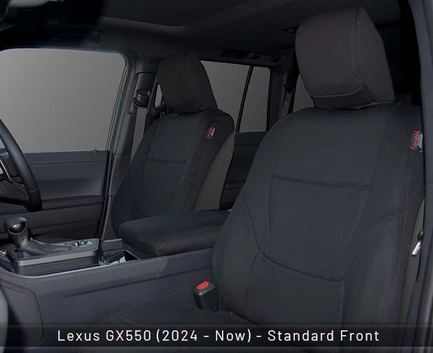 Lexus GX550 Seat Covers (2024 - Now) - Premium Neoprene