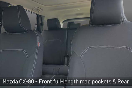 Front Full length with map pockets & Rear {$599}