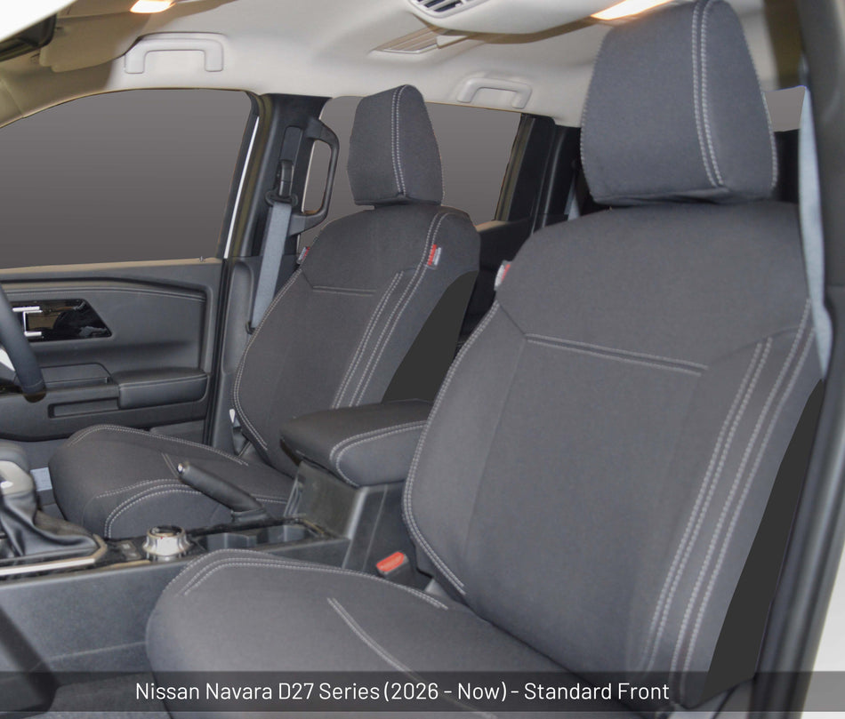 Nissan Navara D27 Series (2026 - Now) - Premium Neoprene Seat Covers