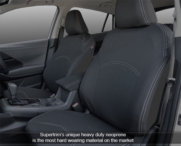Subaru Crosstrek Standard Front Seat Covers (2023-Now) - Premium Neoprene