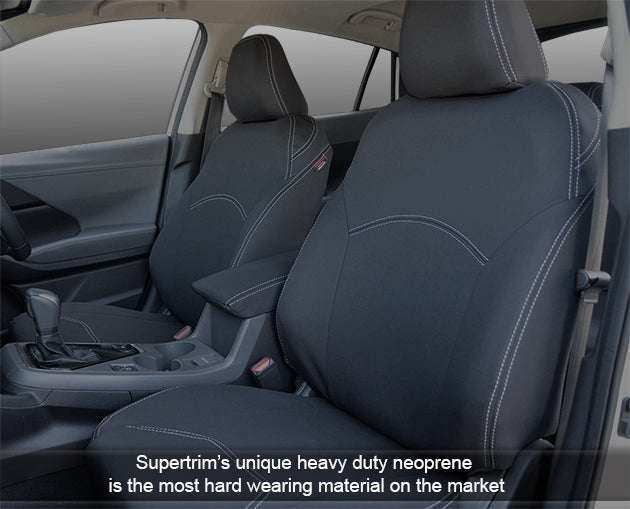 Subaru Crosstrek Seat Covers (2023-Now) - Standard Front and Rear Bundle - Premium Neoprene