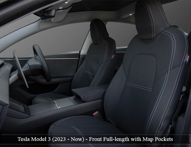 Tesla Model 3 Premium (2024 - Now) - Premium Neoprene Seat Covers