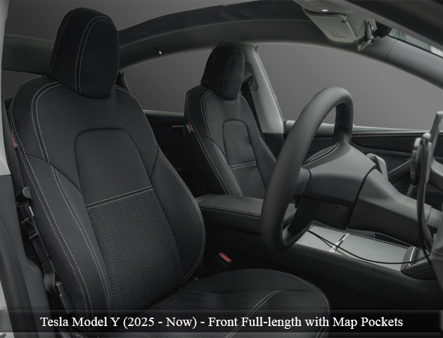 Tesla Model Y Premium (2025 - Now) - Premium Neoprene Seat Covers