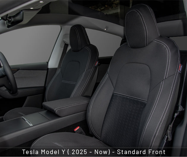Tesla Model Y Premium (2025 - Now) - Premium Neoprene Seat Covers