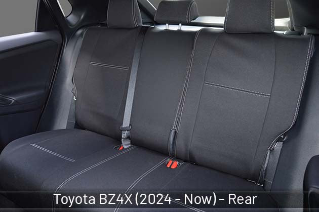 Toyota BZ4X Seat Covers (2024-Now) - Rear - Premium Neoprene
