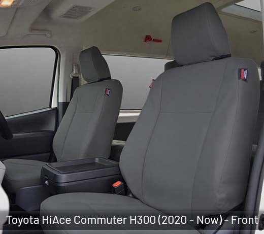 Toyota HiAce Commuter Van H300 (2020 - Now) - CANVAS Seat Covers