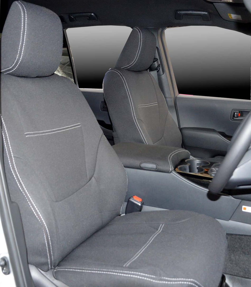 Toyota Landcruiser 300 Seat Covers GX & GXL (2021-2024) - Front (Full-length) - Premium Neoprene