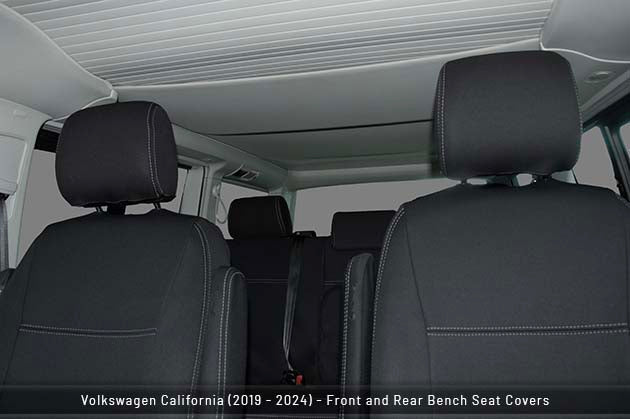 Front full-length map pockets & 2nd row bench seat