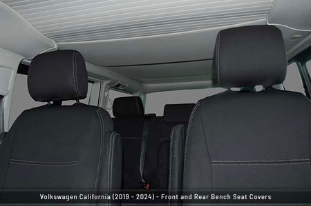 Front full-length map pockets & 2nd row bench seat
