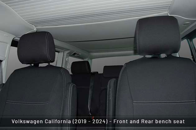 Front full-length map pockets & 2nd row bench seat