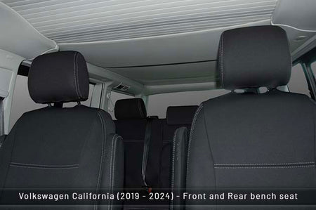 Front full-length map pockets & 2nd row bench seat