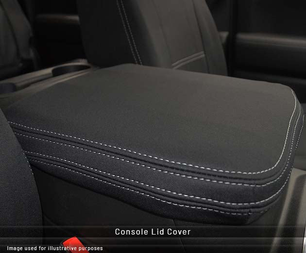 GMC Sierra 1500 / 2500 Console Lid Cover (2020 - Now) - Premium Neoprene