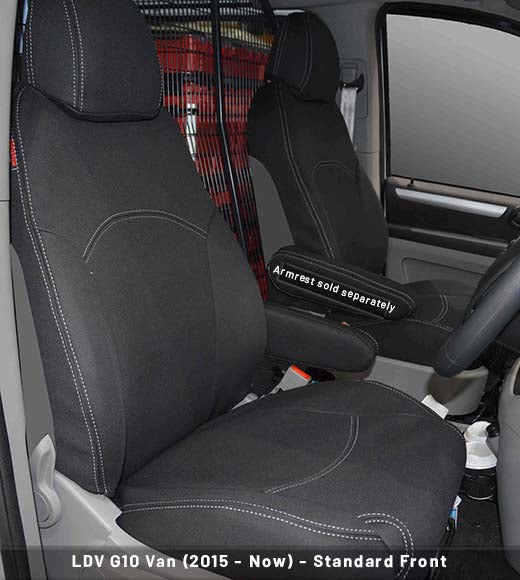 LDV G10 Van Seat Covers (2015 - Now) - Premium Neoprene