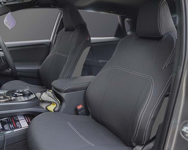 Toyota BZ4X Standard Front Seat Covers (2024-Now) - Premium Neoprene