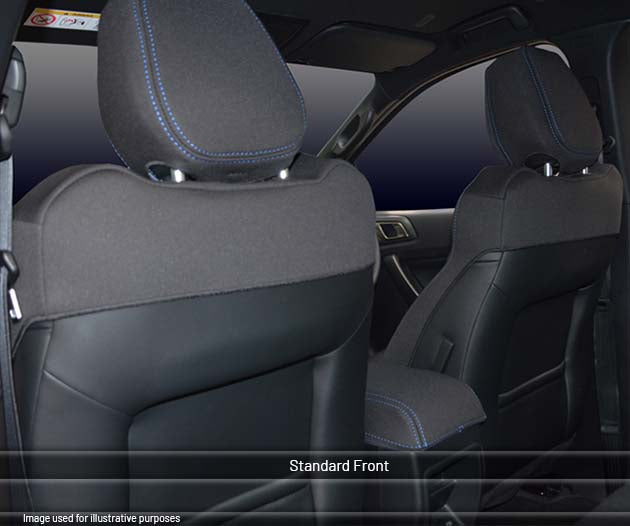 GMC Sierra Seat Covers 1500 / 2500 (2020 - Now) - Premium Neoprene