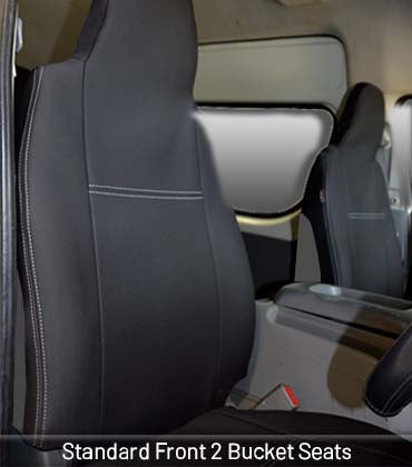 Standard Front 2 Bucket seats
