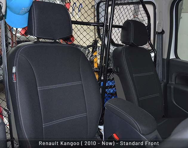 Renault Kangoo X61 Standard Front Seat Covers (2010-Now) - Premium Neoprene