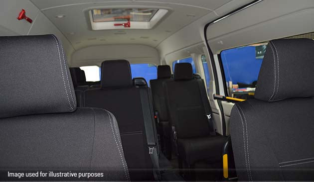 All 14 Seats (2 Fronts + 12 Rears) 