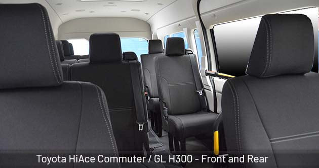 All 12 Seats ( 2 Fronts + 10 Rears)