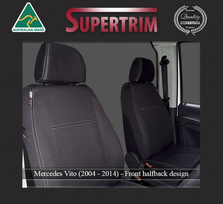 Mercedes-Benz Vito Wagon Seat Covers (2004-2014) -  All 3 Rows - Premium Neoprene