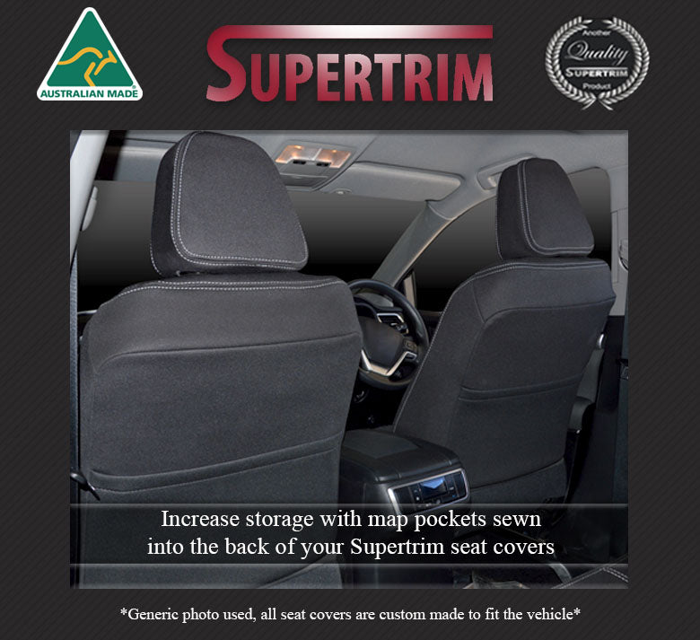 Volkswagen Crafter 2E/F Series Seat Covers (Bucket seats) (2007-2015) - Front (Full-length map pockets) - Premium Neoprene