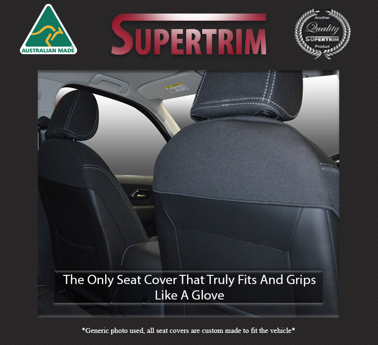 Toyota Fortuner Seat Covers AN160 (Oct 2015 - Now) - Standard Front and Console lid cover - Premium Neoprene
