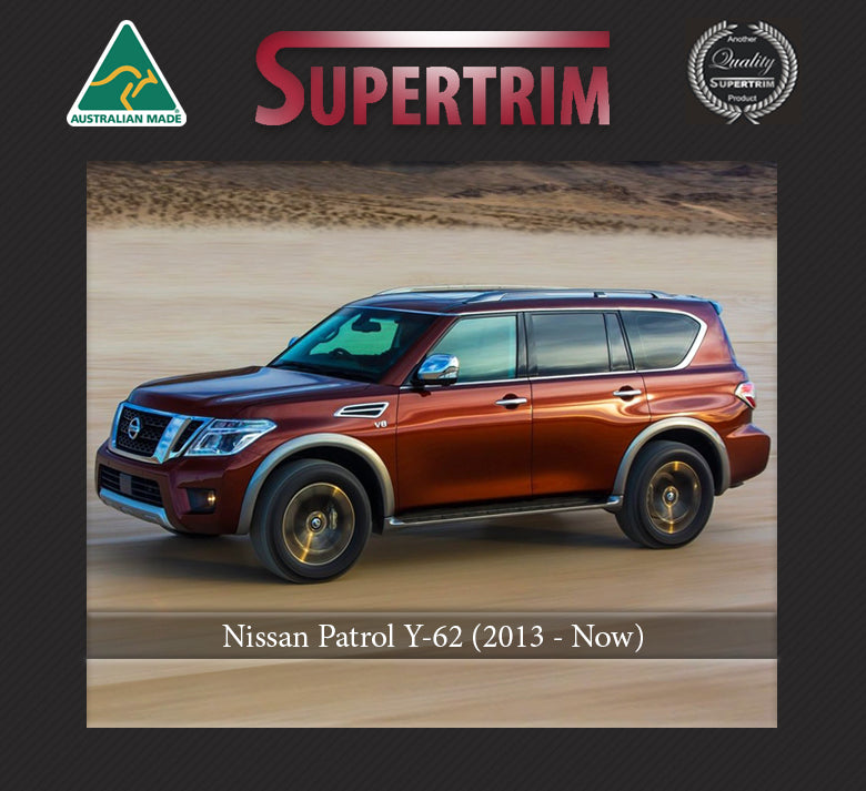 Nissan Patrol Y62 Custom Boot Liner + Bumper Flap (no sides)