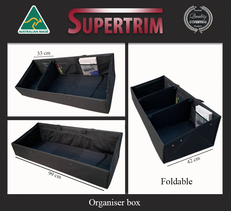 HOLDEN COMMODORE BOOT TIDY / SELF STORAGE CARGO ORGANISER BOX
