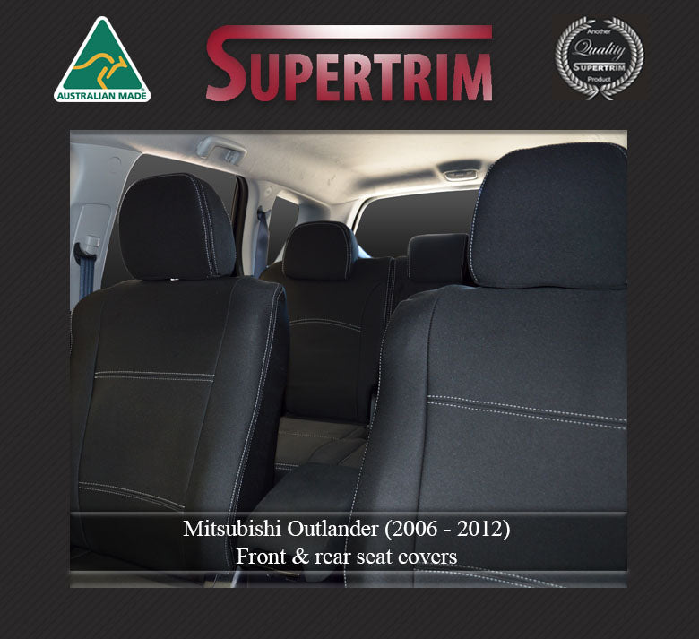 Mitsubishi Outlander Seat Covers ZG/ZH (2006-2012) - All 3 Rows