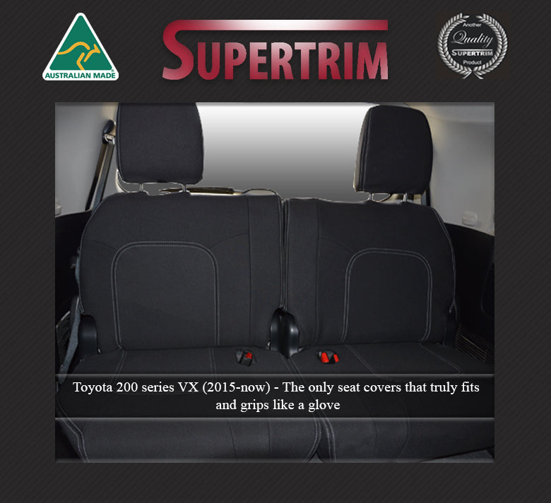 Toyota Landcruiser 200 Seat Covers (Oct 2015 - 2021) Sahara- Third Row