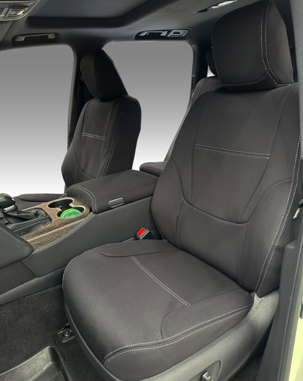 Toyota Landcruiser 300 Seat Covers VX & GR Sport 2026 (2021-Now) - Front (Full-length) - Premium Neoprene