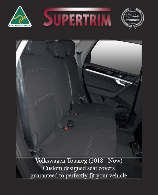 Volkswagen Touareg Seat Covers (2018-Now) - Rear - Premium Neoprene