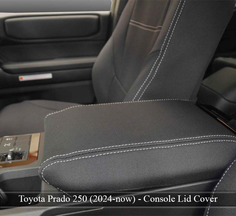 Toyota Prado 250 Console lid cover 2026 (2024-Now) - Premium Neoprene