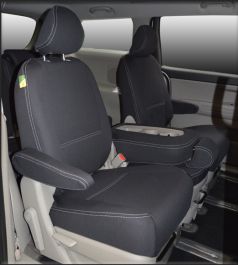 Seat Covers 2nd Row With Full Length Access to Cupholders Snug