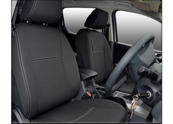 FRONT seat covers Custom Fit Volkswagen Transporter T5 (2004-2015) or T6  (2016-Now), Heavy Duty Neoprene, Waterproof