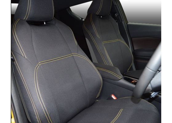 FRONT seat covers Custom Fit Toyota C-HR (2017-Now), Premium Neoprene,  Waterproof
