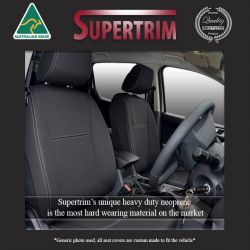 Supertrim FRONT Seat Covers, Custom Fit Ford Mondeo MA (2007-2009) or MB (2009-2010) or MC (2010-2014), Premium Neoprene (Automotive-Grade) 100% Waterproof