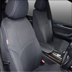 FRONT Seat Covers Full-Length Custom Fit  BMW X5 F15 (2013-2018), Premium Neoprene | Supertrim