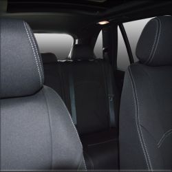 FRONT Seat Covers + Rear Full-length Cover Custom Fit  BMW X5 F15 (2013-2018), Premium Neoprene, Waterproof | Supertrim 