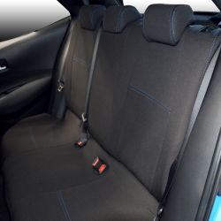 REAR seat covers Full-length Custom Fit Toyota Corolla (Aug 2008 - Now), Premium Neoprene, Waterproof | Supertrim