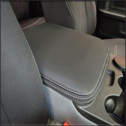 CONSOLE Lid Cover Custom Fit Dodge RAM DS or DT Series, Premium Neoprene (Automotive-Grade) 100% Waterproof