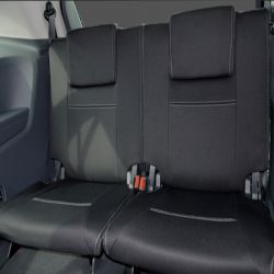  Ford Everest UA (Oct 2015 - 2021.75) 3RD ROW Full-Back Seat Covers, Snug Fit, Premium  Neoprene (Automotive-grade) 100% Waterproof