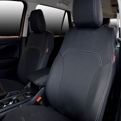  FRONT Seat Covers & REAR Cover Custom Fit Ford Everest Next Gen (2022 - Now), Heavy Duty Neoprene, Waterproof | Supertrim 